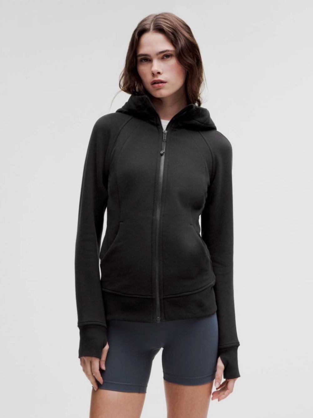 🖤Lululemon Scuba Full-Zip Hoodie Black (First Release) EUC Size 4